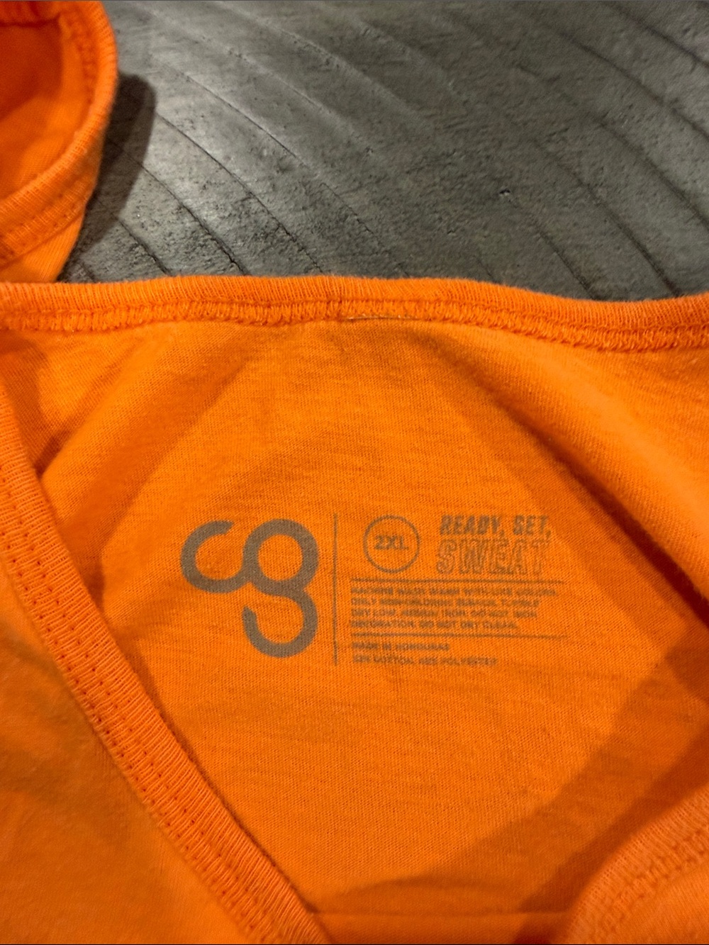 Orange Graphic Tank Top - Unbranded - Picture 2 of 2